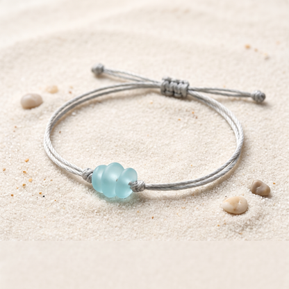Every Tide Together — Sea Glass Soul Sister Bracelet