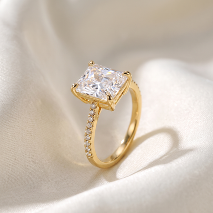 Choosing Me — Radiant Cut Self-Love Ring