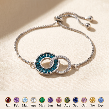 Sisters by Heart — Linking Circles Friendship Bracelet
