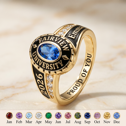 The Milestone — Personalized Graduation Class Ring