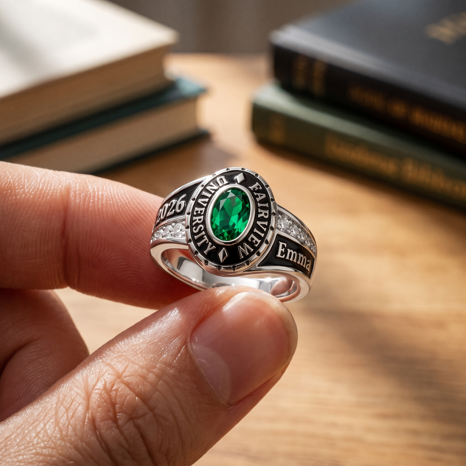 The Milestone — Personalized Graduation Class Ring