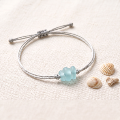 Every Tide Together — Sea Glass Soul Sister Bracelet