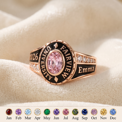 The Milestone — Personalized Graduation Class Ring