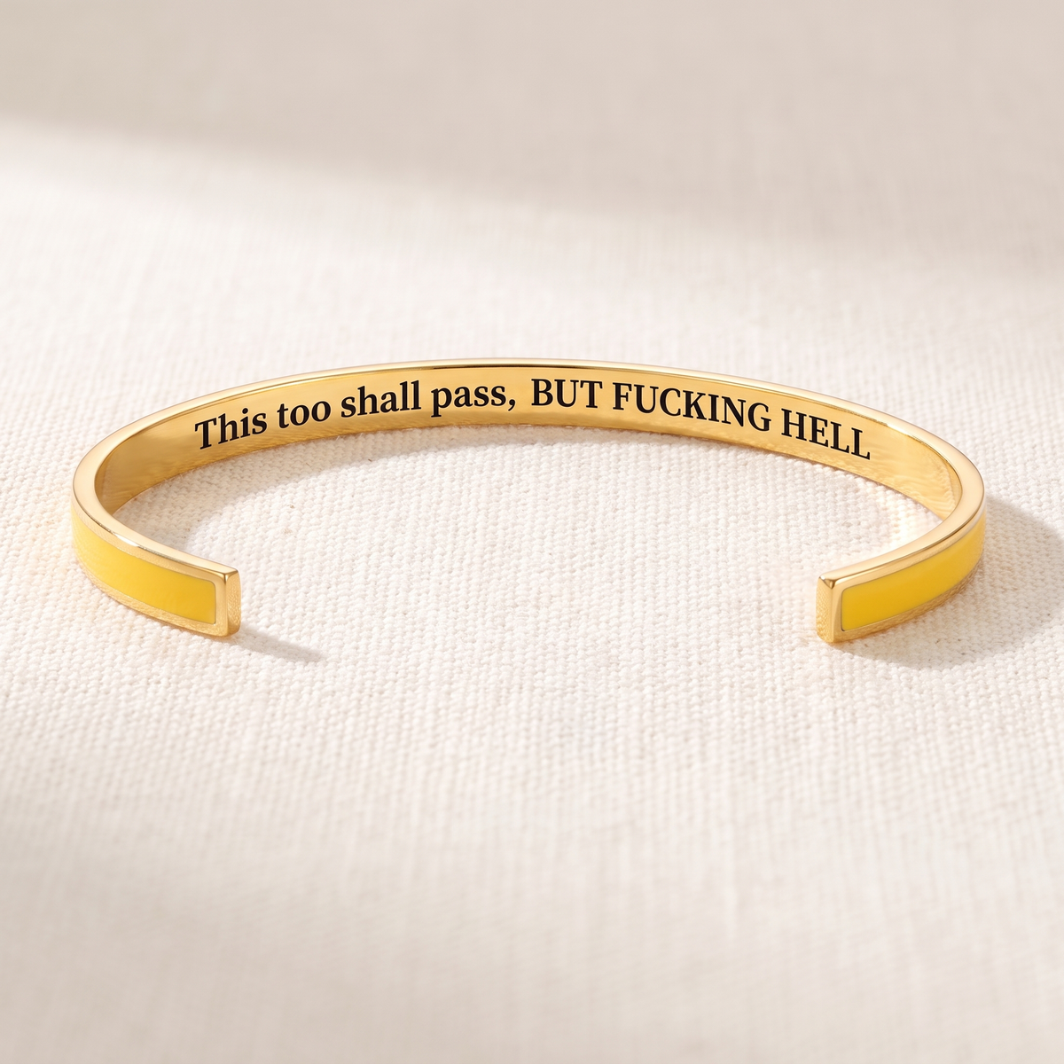 Sunny Yellow cuff