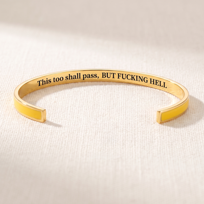 Sunny Yellow cuff