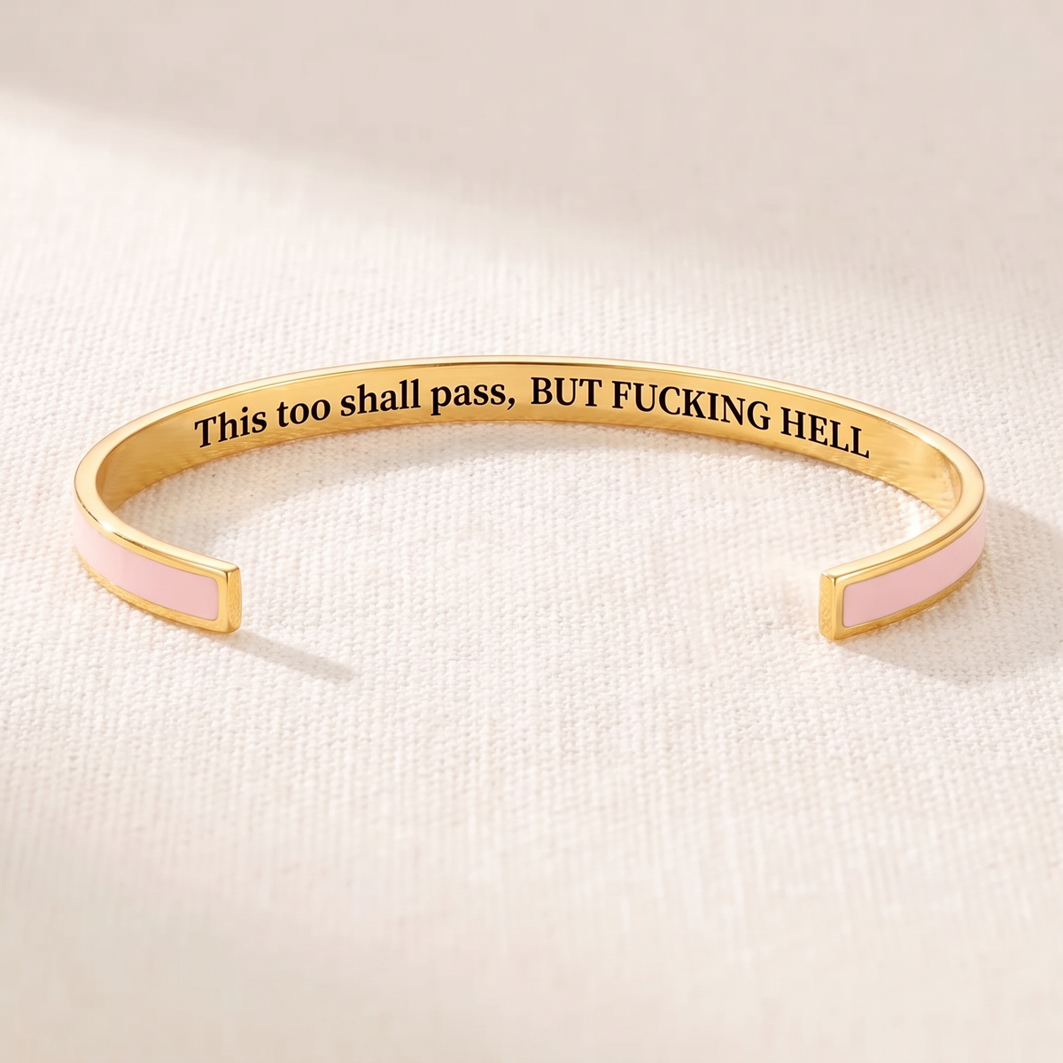 Soft Pink cuff