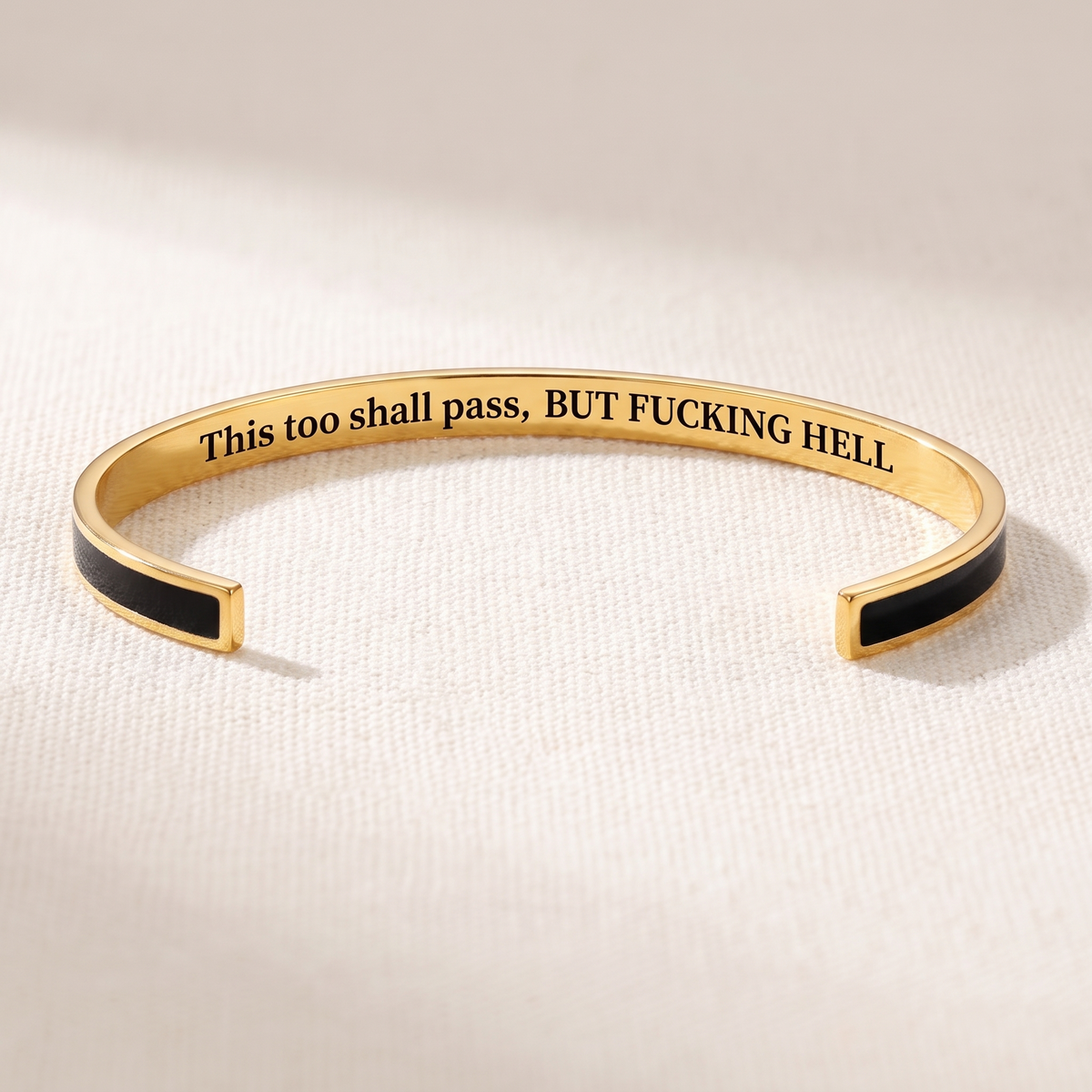 Ink Black cuff