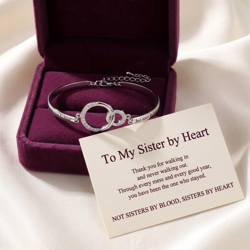 The bangle in its box with the keepsake card
