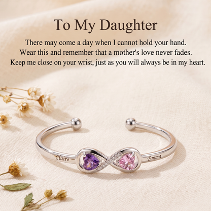 The keepsake card that comes with the bangle