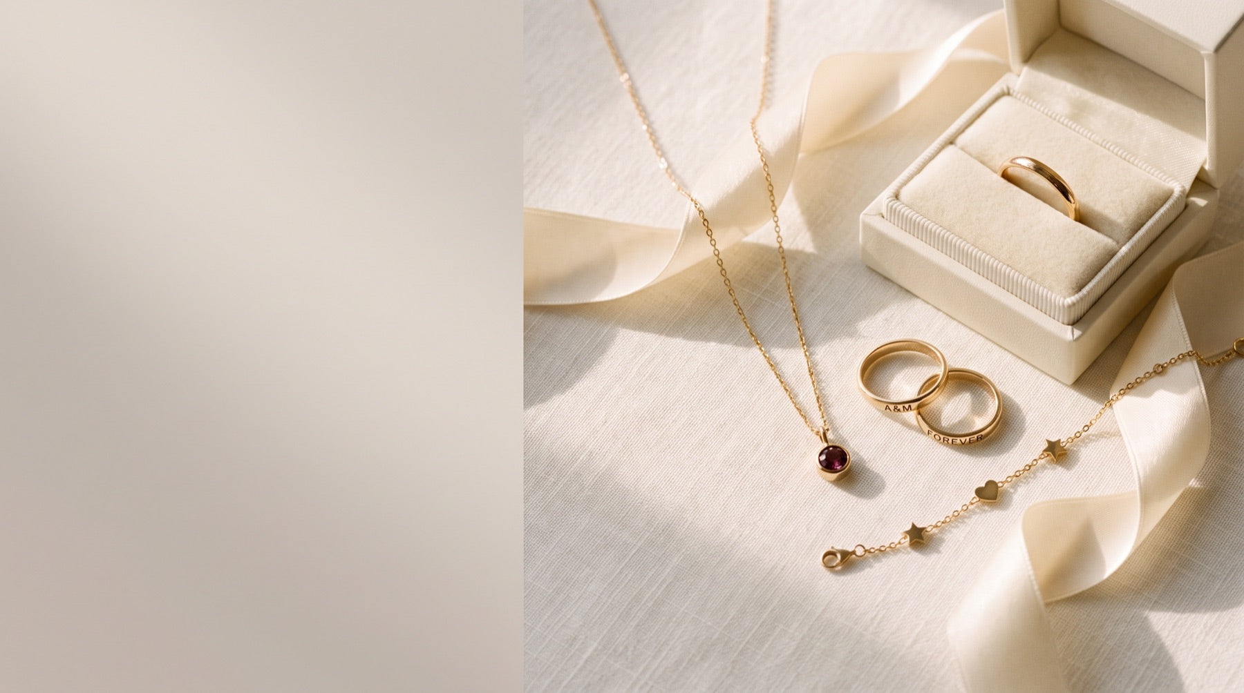 Personalized Dearlove jewelry pieces